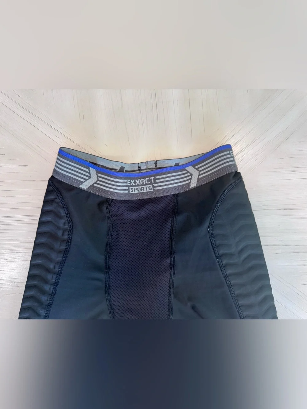 Exxact Sports Baseball Sliding Padded Compression Shorts – Black – Youth XL